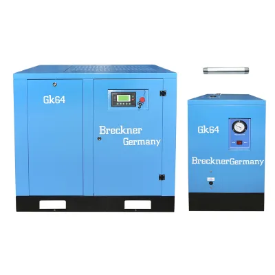 Compresor cu surub 15KW/ 20CP, 2.3mc/min cu uscator Breckner Germany