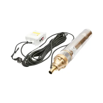 Pompa apa submersibila 4 inch, 1100W, 50l/min adancime 89m, 220V cu panou de comanda 4SKM150 Breckner Germany - imagine 2