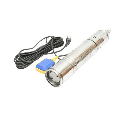 Pompa apa submersibila 4 inch, 370W, 30l/min H60m, 220V cu flotor 4QGD1.2-50-0.37F Breckner Germany - imagine 3