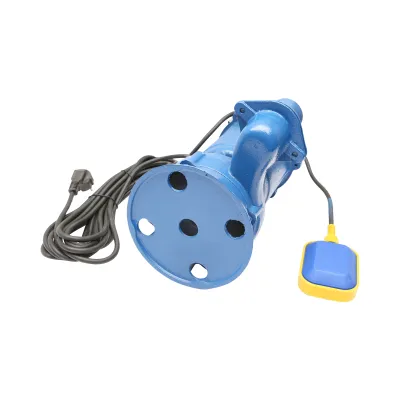 Pompa apa murdara, drenaj submersibila cu flotor, 550W, 200L/min, adancime 11m, 220V WQD10-8-55F Breckner Germany - imagine 4