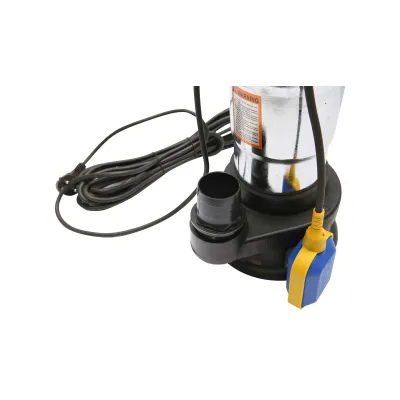 Pompa apa murdara, drenaj submersibila cu flotor 750W, 200L/min, adancime 11m, 220V SWP10-11-0.75F Breckner Germany - imagine 2