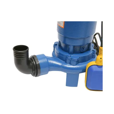 Pompa apa murdara, drenaj submersibila cu flotor si tocator 750W, 220V, debit 250L/min, H7m WQCD7-8-0.75F Breckner Germany - imagine 3