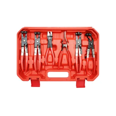 Trusa clesti pentru coliere furtunuri si conducte auto 9 piese Breckner Germany - imagine 4
