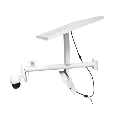 Camera de supraveghere cu proiector LED 300W, baterie, panou solar 60W si telecomanda Breckner Germany - imagine 2