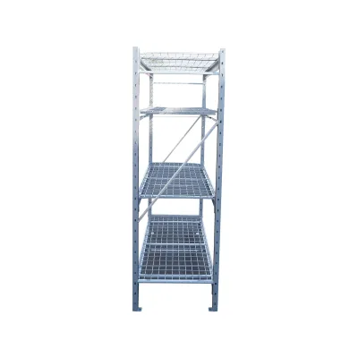 Raft metalic cu 4 polite 1960x610x1830mm Heavy Duty  - imagine 3