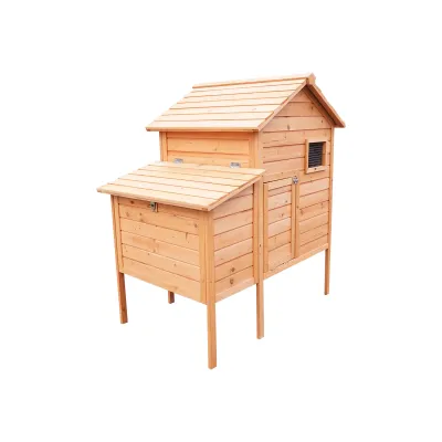 Cotet pentru pasari, gaini din lemn 1130x760x1230mm - imagine 3