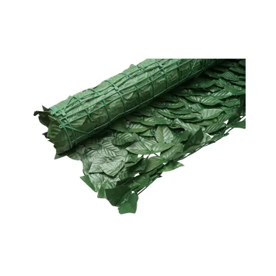 Gard viu artificial cu frunze verzi latime 1.5m si lungime 3m - imagine 5