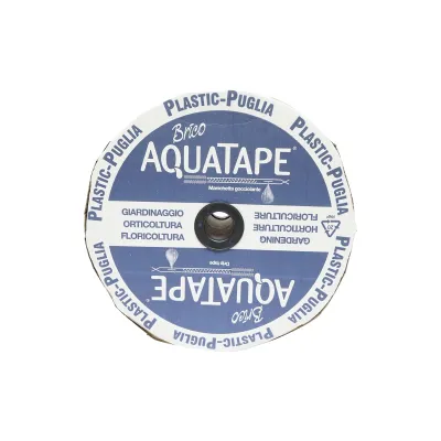 Banda picurare apa, rola 1000M 1.5L/h, D16mm. pas 10cm AquaTape - imagine 3