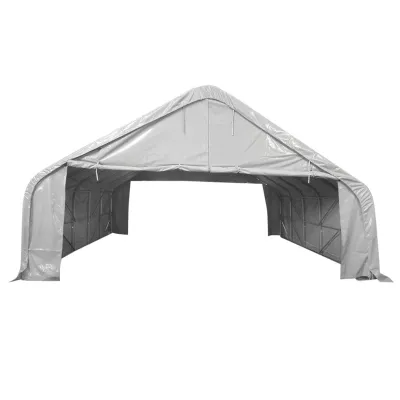 Hala depozitare din PVC cu structura metalica, latimea de 6m, lungime 12m si inaltime 2.6m - imagine 3