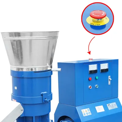 Granulator furaje, presa cereale 22KW, 380V cu matrita de 6mm si randament max 900kg/H - imagine 5
