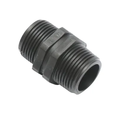 Niplu egal filet exterior D3/4x3/4 toll pentru sisteme de irigatii PN10 - imagine 2