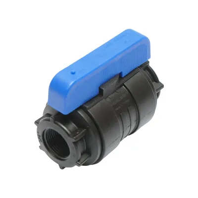 Robinet compresiune egal cu bila si filet interior D20x20mm PN10 pentru sisteme irigatii - imagine 3