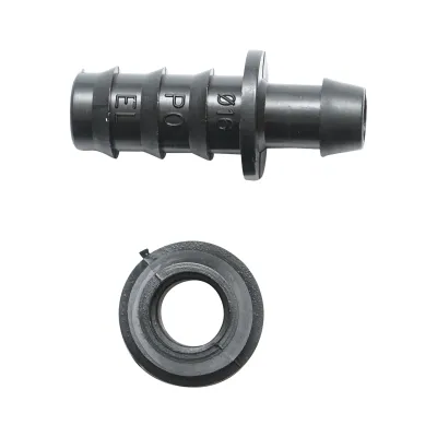 Mufa conector stut egal tub picurare 16x16mm pentru sisteme de irigatii - imagine 2