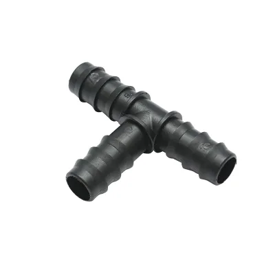 Teu conector stut egal tub picurare 16x16x16mm pentru sisteme de irigatii - imagine 2