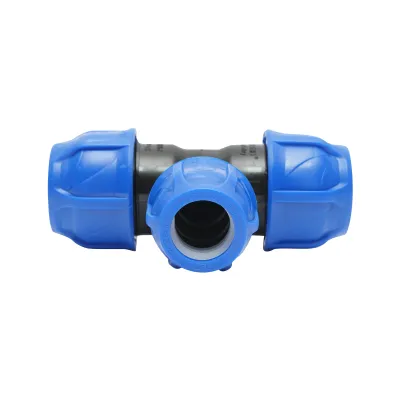 Teu reductie compresiune D32x25x32mm, PN16 pentru sisteme de irigatii - imagine 2