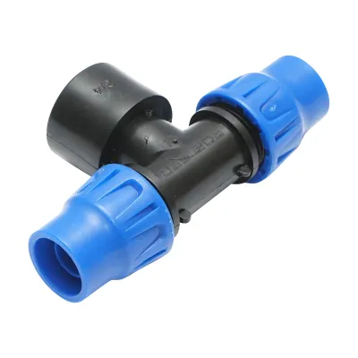 Teu compresiune D20mmx3/4 toll, PN10 cu filet interior pentru sisteme de irigatii - imagine 2