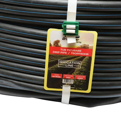 Tub de picurare orb pentru irigatii D16 mm fara gauri 200m Breckner Germany - imagine 3