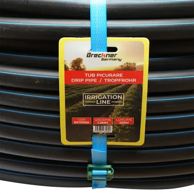 Tub picurare apa, orb, rola 200M, D20mm, fara gauri Breckner Germany - imagine 2