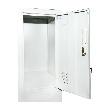 Vestiar, dulap metalic cu 3 usi securizate 1700x300x450mm Breckner Germany - imagine 4