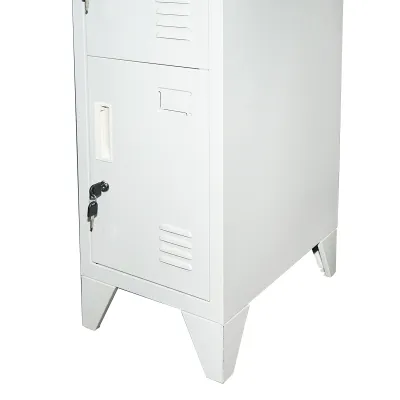 Vestiar, dulap metalic cu 4 usi securizate 1700x300x450mm Breckner Germany - imagine 5