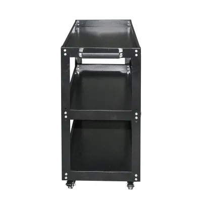 Carucior scule metalic pe roti cu 3 rafturi 750x700x360mm - imagine 2