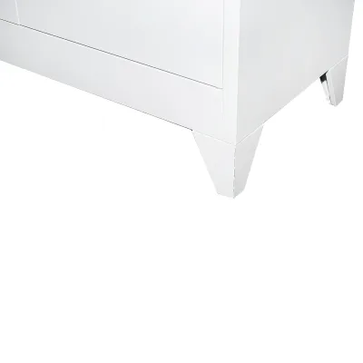 Dulap metalic cu 2 usi de sticla si 2 usi pline securizate 1900x900x400mm - imagine 5
