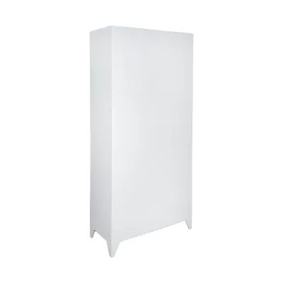 Dulap metalic cu 2 usi de sticla si 2 usi pline securizate 1900x900x400mm - imagine 2