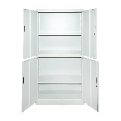 Dulap metalic cu 4 usi pline securizate 1800x900x400mm - imagine 3