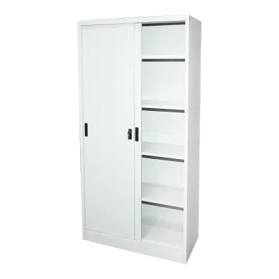 Dulap metalic cu 2 usi culisante securizate si 4 polite 1900x900x400mm - imagine 4