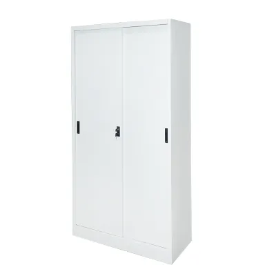 Dulap metalic cu 2 usi culisante securizate si 4 polite 1900x900x400mm