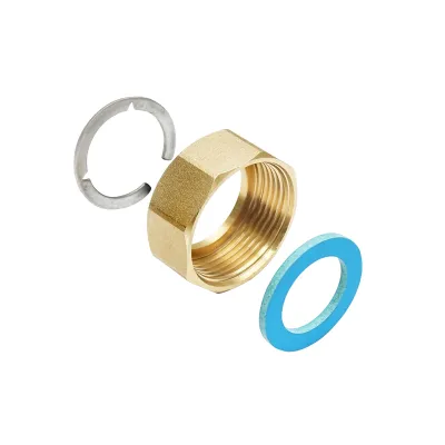 Set racord simplu DN12-1/2 pentru teava flexibila, gofrata inox