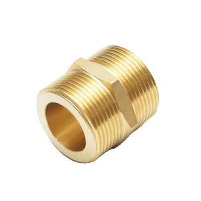 Adaptor teava flexibila, gofrata din inox cu garnitura DN25-1.1/4 - imagine 2