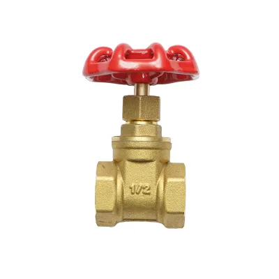 Robinet trecere din bronz 1/2, PN16 cu filet interior