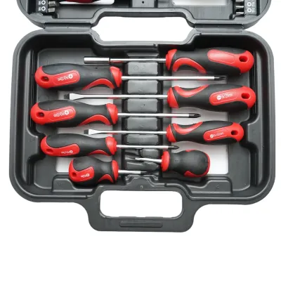 Trusa surubelnite si biti combinate 58 piese Breckner Germany - imagine 3
