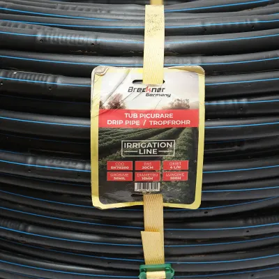 Tub picurare apa, rola 200M 4L/H, D16mm. pas 30cm Breckner Germany - imagine 2