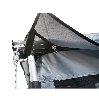 Cort umbrar lateral auto 200x250cm, marchiza, pliabil cu prindere pe plafon	si plasa anti insecte - imagine 6