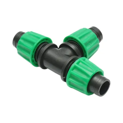 Teu egal conector banda picurare 16x16x16mm pentru sisteme de irigatii - imagine 4