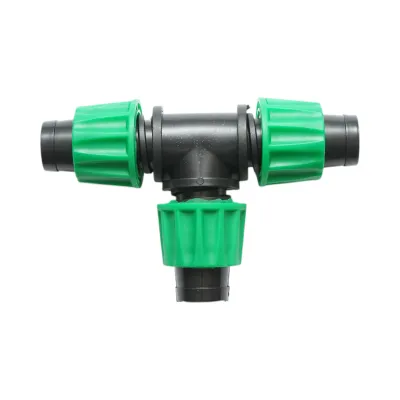 Teu egal conector banda picurare 16x16x16mm pentru sisteme de irigatii