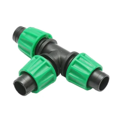 Teu egal conector banda picurare 16x16x16mm pentru sisteme de irigatii - imagine 2