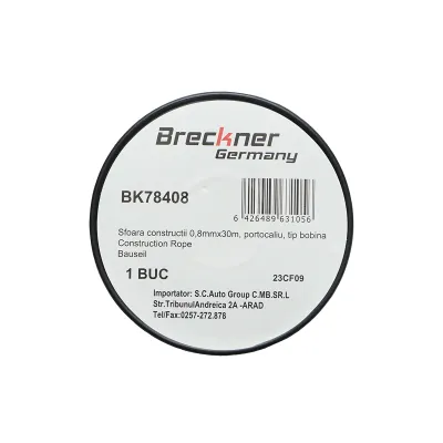 Tambur sfoara portocalie pentru zidarie 0.8mmx30m Breckner Germany - imagine 3