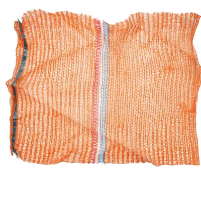 Sac plasa cu maner 330x500mm tip Raschel pentru legume 10Kg portocaliu - imagine 2