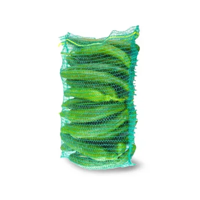 Sac plasa 500x800mm tip Raschel pentru legume 40Kg verde deschis