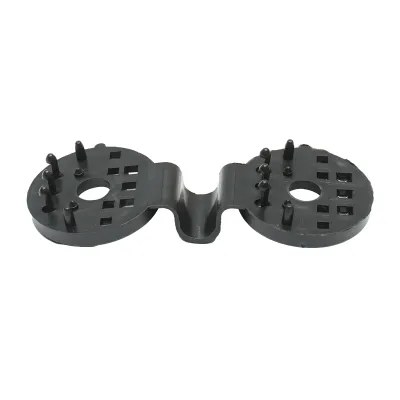 Set 20 buc. Clema rotunda, clips pentru fixare plasa umbrire Breckner Germany - imagine 5