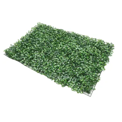 Gard viu artificial cu frunze mici, verzi 400x600mm Breckner Germany - imagine 2
