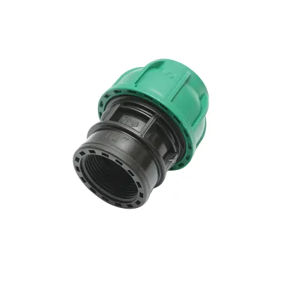 Racord compresiune cu filet interior D40mmx1-1/4 toll, PN10 bar pentru sisteme de irigatii - imagine 2