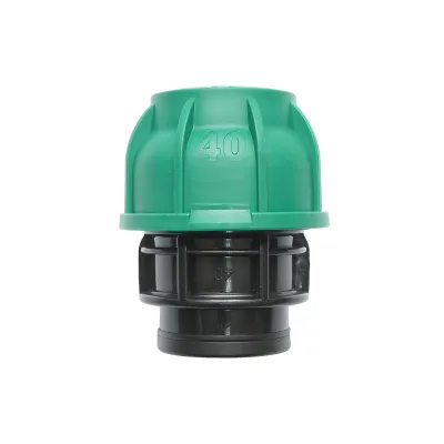 Racord compresiune cu filet interior D40mmx1 toll, PN10 Bar pentru sisteme de irigatii