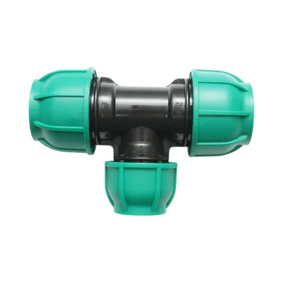 Teu reductie compresiune 32x25x32mm, PN16 bar pentru sisteme de irigatii