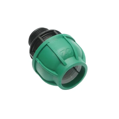 Racord compresiune cu filet exterior D32mmx1 toll, PN10 Bar pentru sisteme de irigatii - imagine 3