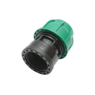 Racord compresiune cu filet interior D40mmx1-1/2 toll, PN10 bar pentru sisteme de irigatii - imagine 2