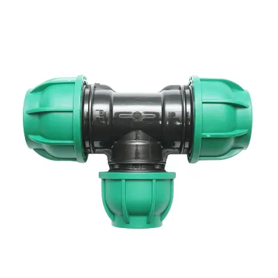 Teu reductie compresiune D40x32x40mm PN10 Bar pentru sisteme de irigatii
